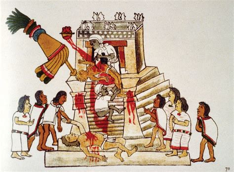 Aztec Human Sacrifice Rituals: Ceremonial Cannibalism and the Political Maintenance of an Empire